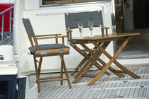 Teak regisseursstoelen