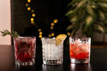 Aspen Whisky / cocktail / sap glazen