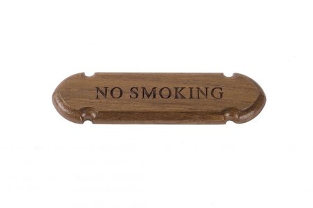 ARC Marine Naamplaat No smoking