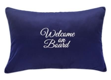 ARC Marine Business Santorini Kussenset Welcome - Blue