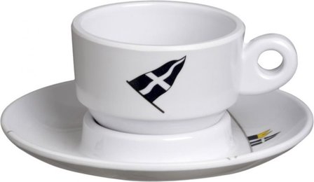 Marine Business Regata Espressokopje met bijpassend schoteltje.