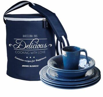 Marine Business Harmony Serviesset 24 delig Blue