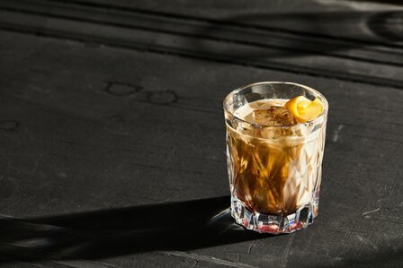 Aspen onbreekbaar transparant whisky / water / sap glas van polykristal. 