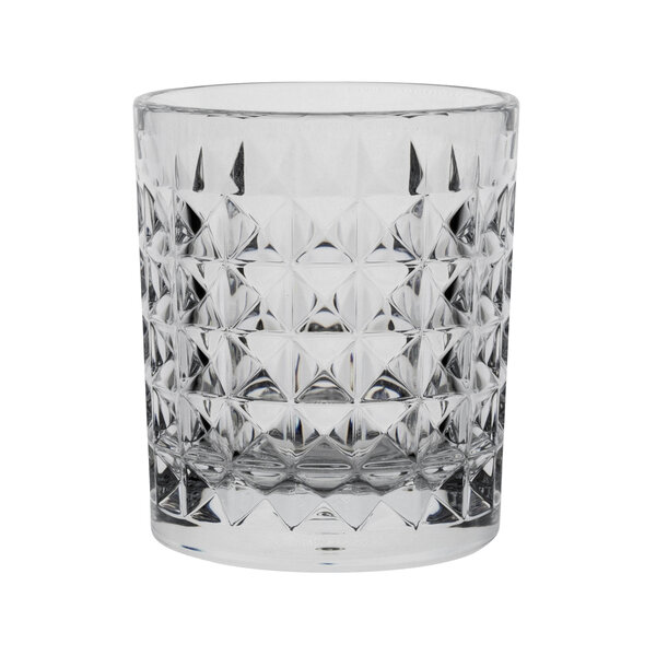 Aspen onbreekbaar transparant whisky / water / sap glas van polykristal. 