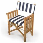 Regisseursstoel II navy/wit deluxe - ongeolied Regisseursstoel II navy/wit deluxe - ongeolied