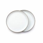 ARC Barebones Bord Emaille  (2 stuks) Egg Shell