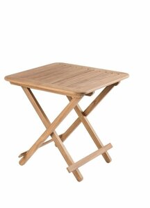 Teak klaptafel met tussenstuk Brest