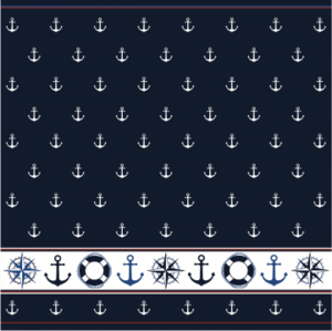 ARC Bunzlau Castle Theedoek Maritiem