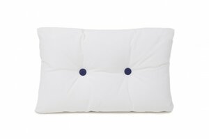 ARC Marine Kussen met knopen - Wit met blauw