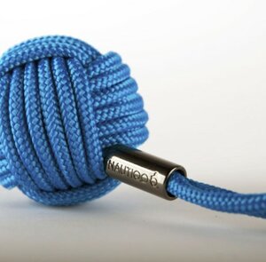 Nautiqo drijvende handgemaakte sleutelhanger blauw Nautiqo drijvende handgemaakte sleutelhanger blauw