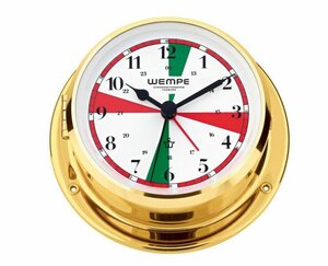 Wempe Scheepsklok Skiff Messing 
